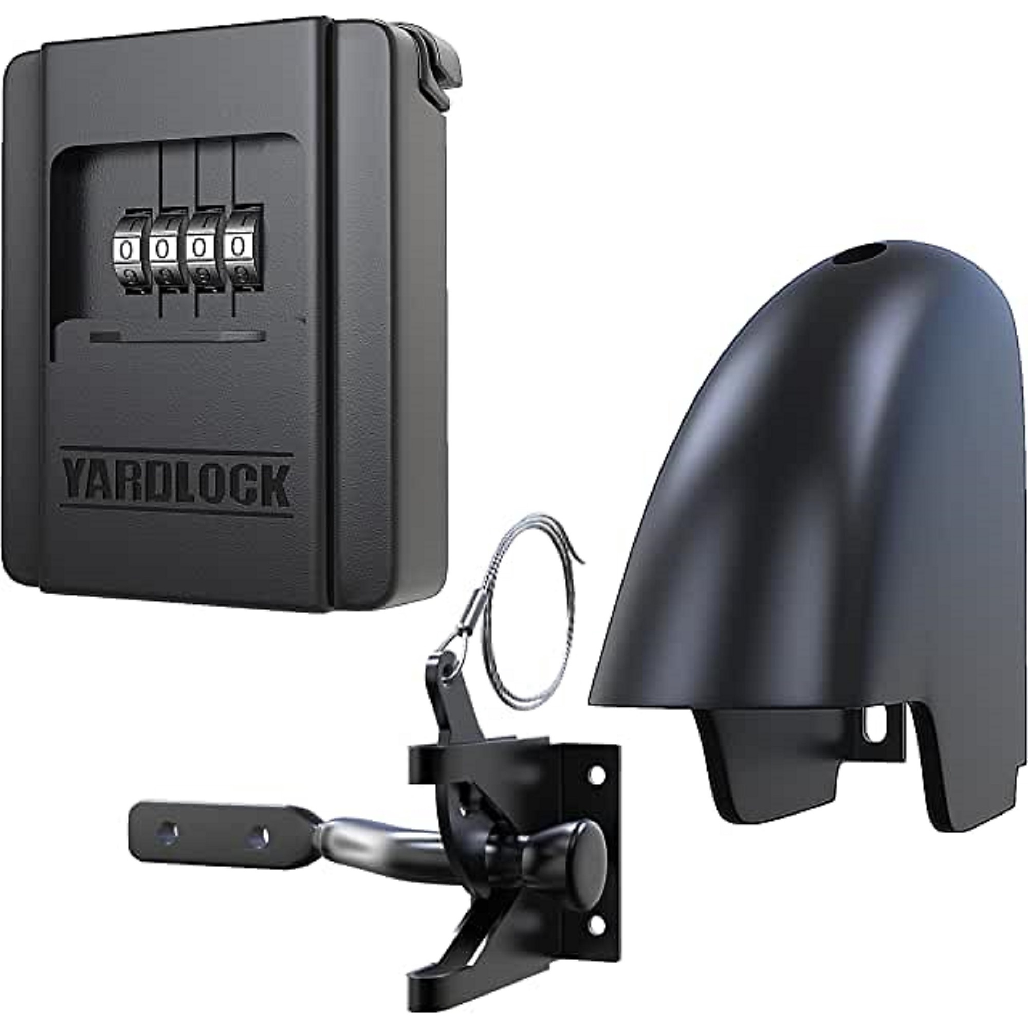 Yardlock, Keyless Gate Lock, Shed lock, Secure Fence Lock Latch, Model# MBX-2016Y-3ESF
